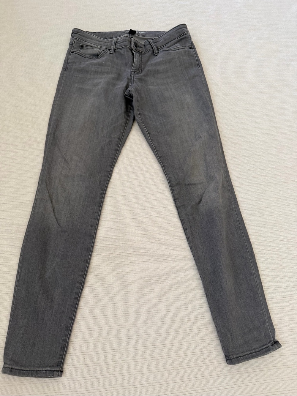 GAP Legging Jeans Gray Super Skinny Denim Size 4/27R Regular BeS2
